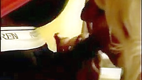 Curvy older wife's gangbang with blacks