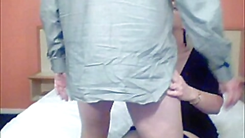 Blonde wife gets railed in hotel room