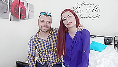 Pretty Redhead Wife Scyley Jam Gets Impregnated in Front of Cuckolds Eyes