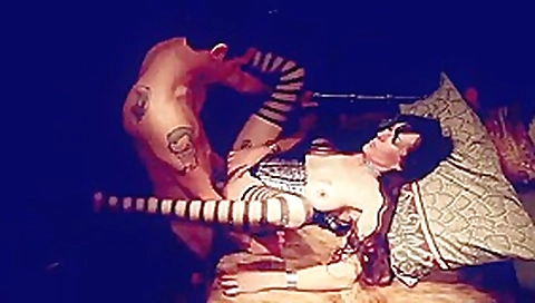 Cuckold wife takes anal from younger guy