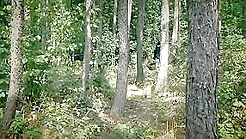Horny homemade Threesomes, Outdoor xxx scene