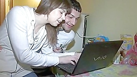 Crazy Brunette, Cuckold adult clip