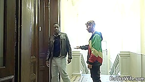White Wife Joana Black Takes It Up the Ass Interracially in Front of Hubby