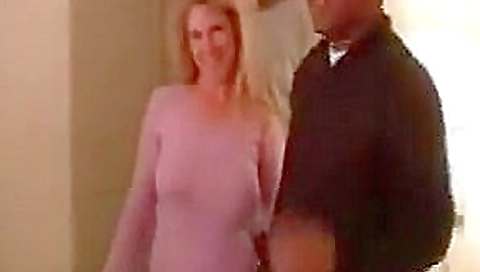Gabby's first black cock gangbang