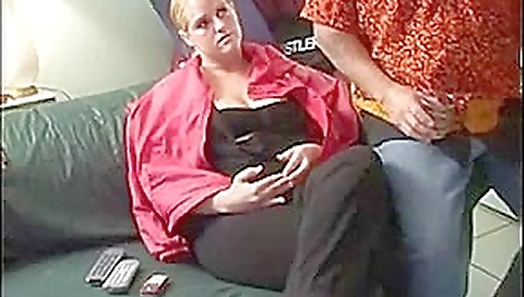 Amateur MMF Bisex Threesome - Blond BBW