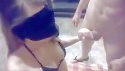 wife friend sauna