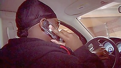 2 ebon sluts take turns giving hung dark boyfrend a great blow job